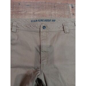 Duluth Trading Flex Firehose Hd Men's Carpenter Pants Relaxed Fit 44x32 Tan 2098